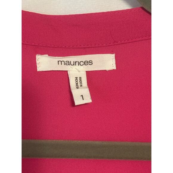 Maurice’s Women’s Zipper Front Blouse Size XL - Picture 3 of 3